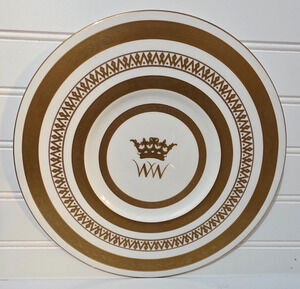 The Royal Collection Kings China 10.25" Plate Ltd Edition W.W. William's 21st BD